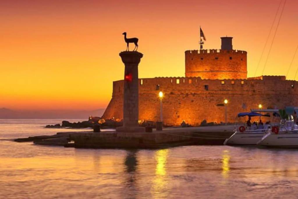 Sunwaves Beach Studio I Ialysos (Rhodes) Exterior foto